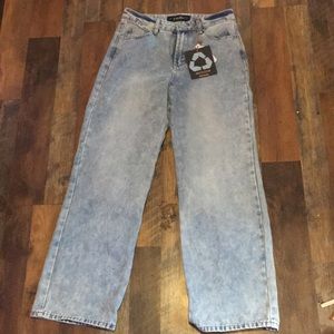 IndigoRein, size 7 jeans, flare bottom, dad jeans